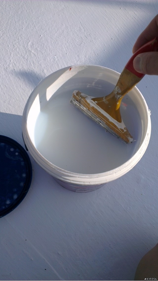 攪拌屋頂防水透明面漆